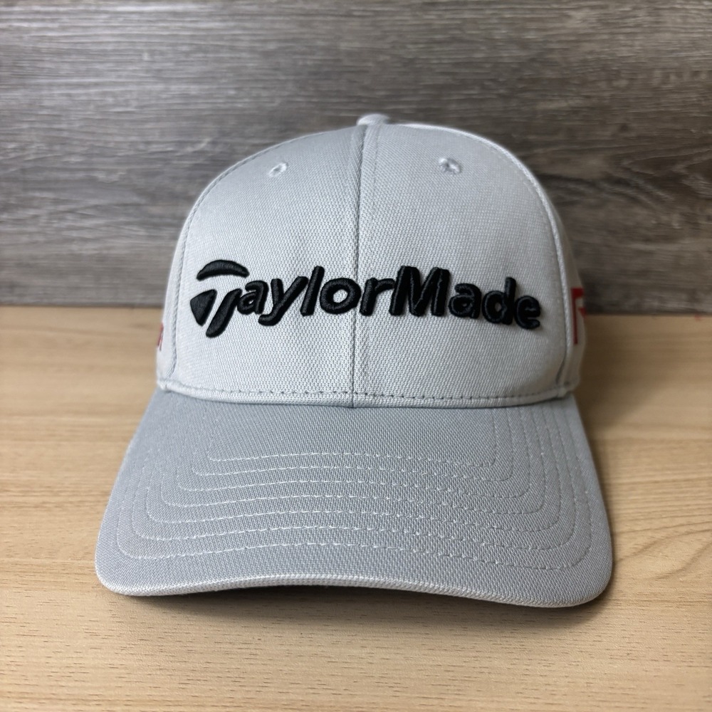 Taylormade Hat Cap Strap Back Gray RSI Golf Golfing Aeroburner Performance